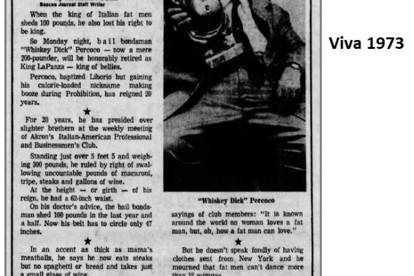 1973 Newspapper snippet